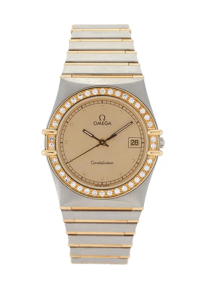 Omega Constellation 2151000 33mm Stainless steel and Diamond Champagne