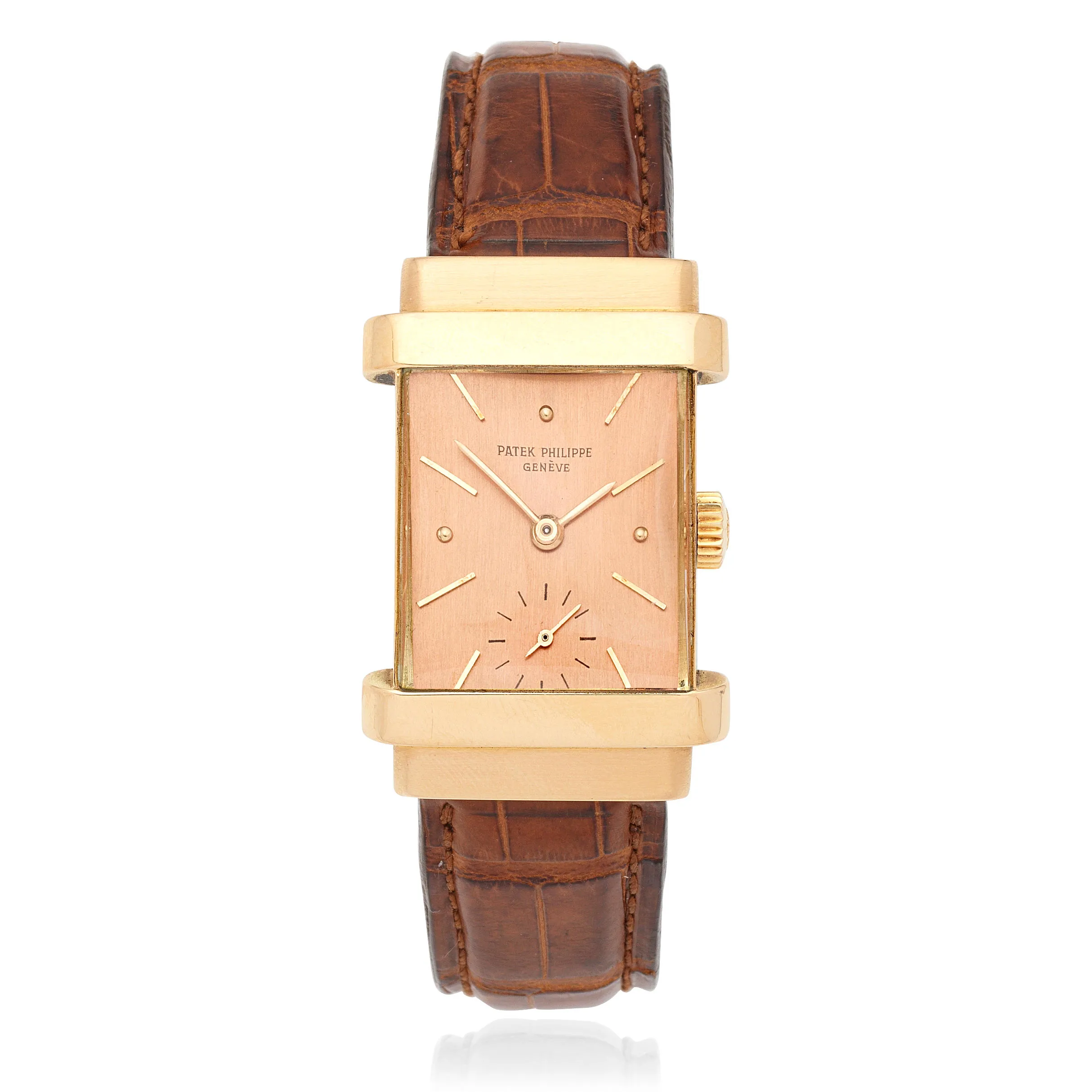 Patek Philippe Top Hat 1450 20.5mm Rose gold Salmon