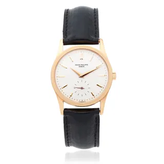 Patek Philippe Calatrava 3796 Rose gold Silver