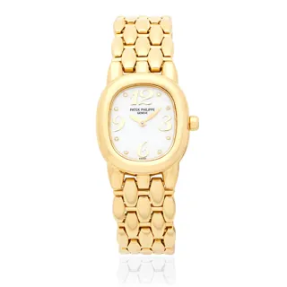 Patek Philippe Golden Ellipse 4830 Yellow gold White