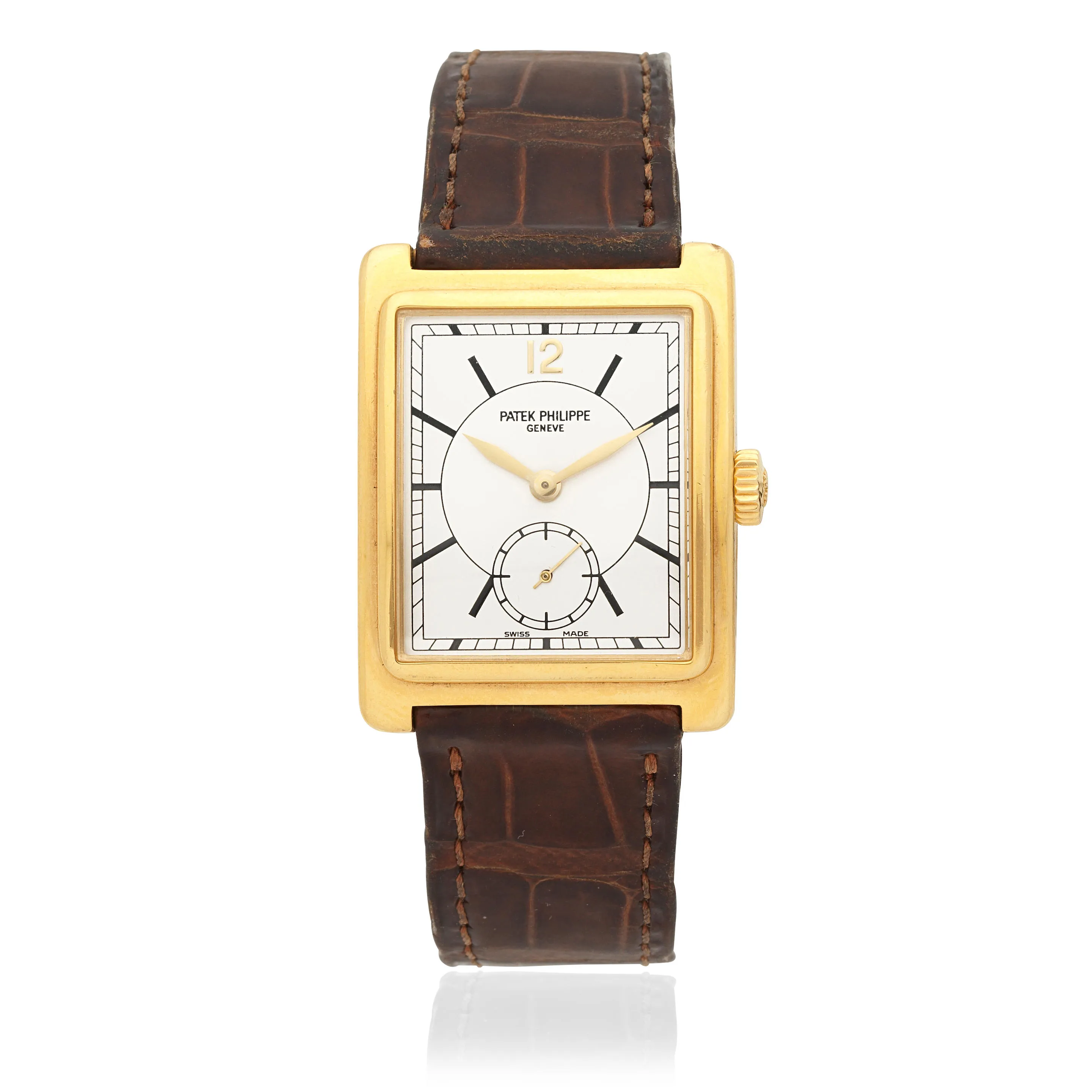 Patek Philippe Gondolo 5010 25mm Yellow gold Silver