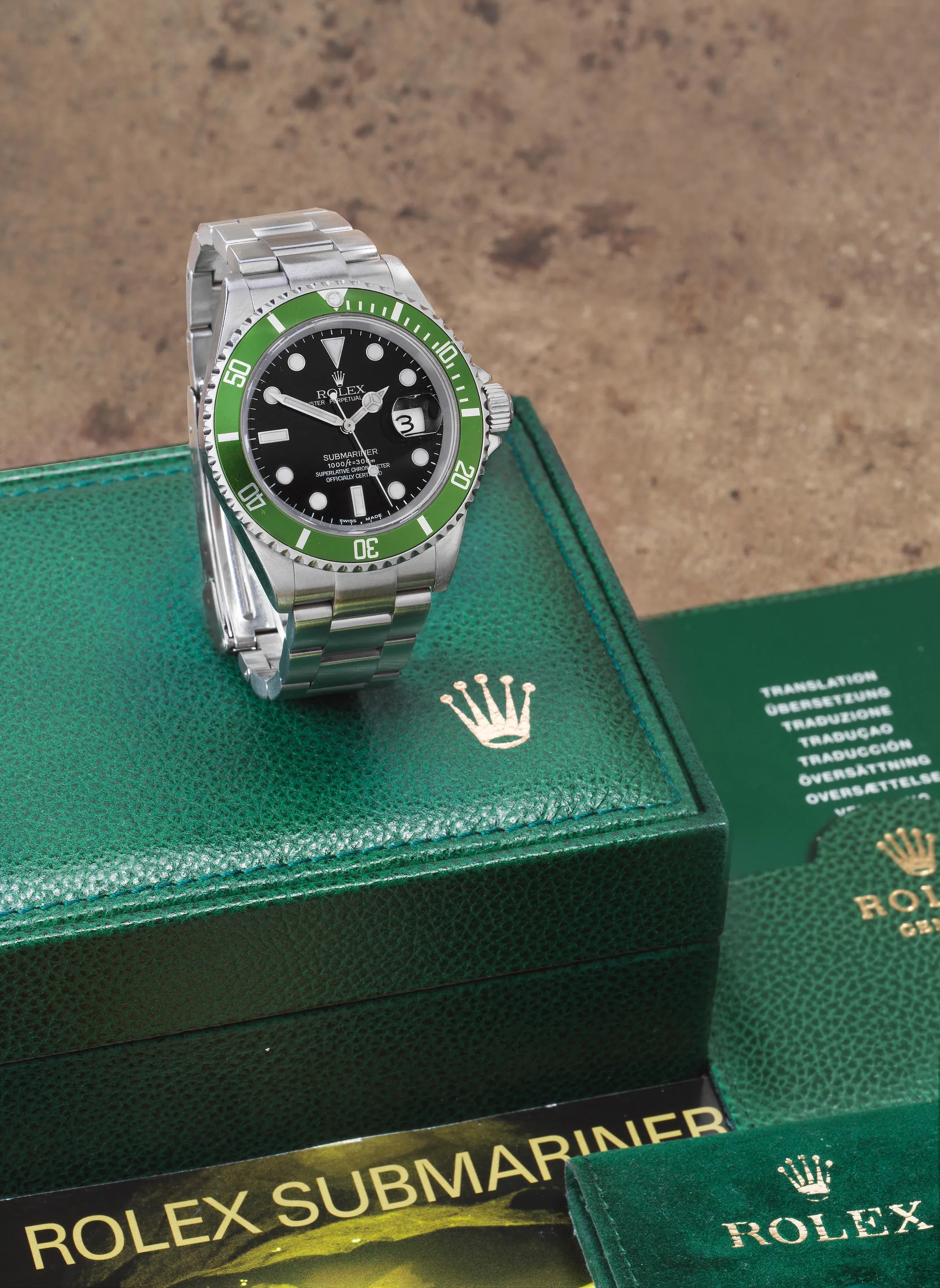 Rolex Submariner 16610 T 40mm Stainless steel Black