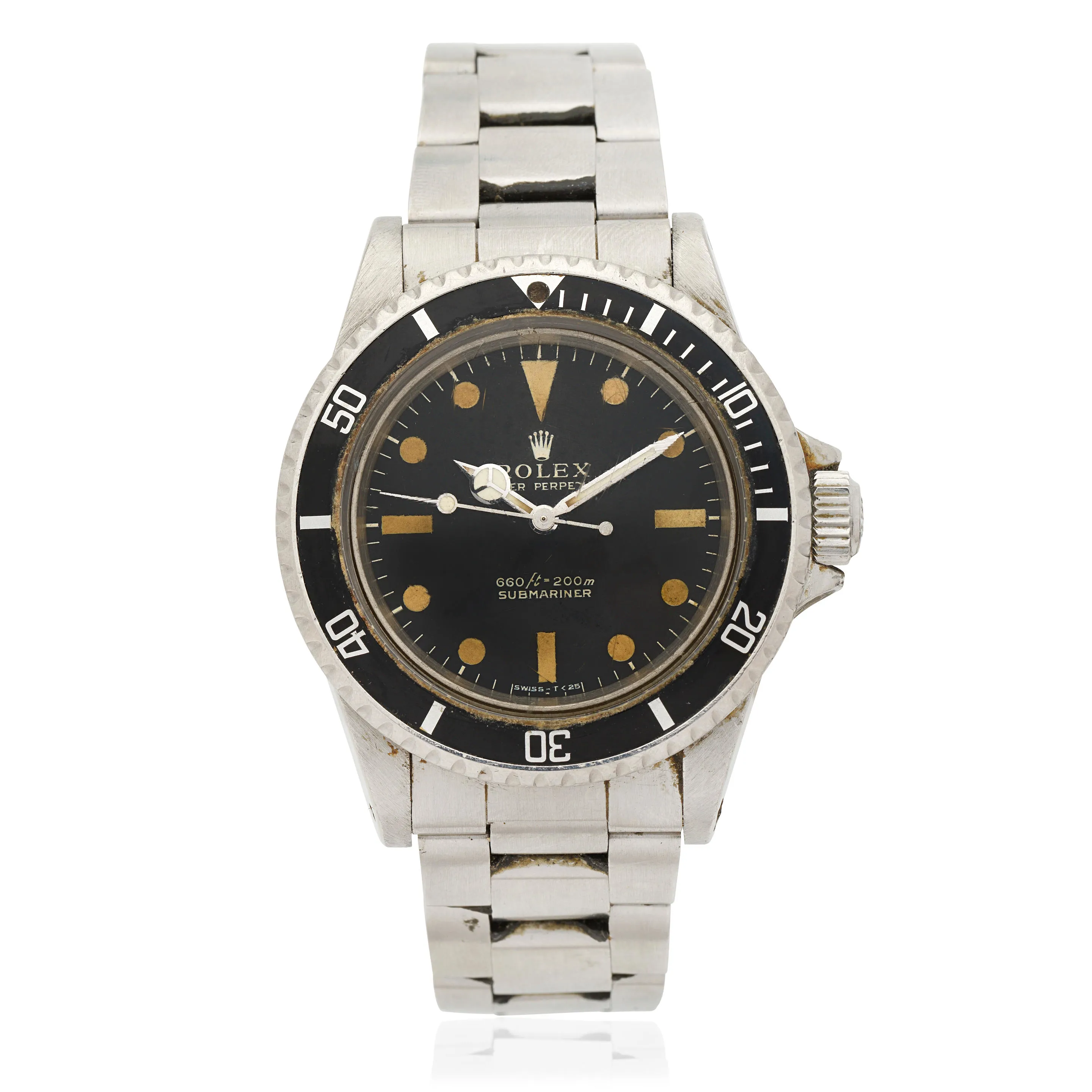 Rolex Submariner 5513/5512 40mm Stainless steel Black