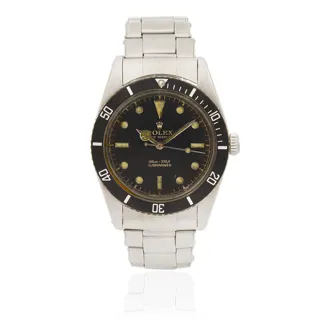 Rolex Submariner 6536/1 Stainless steel Black