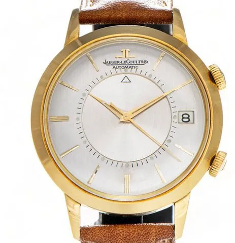 Jaeger-LeCoultre Memovox KAL.825 37mm Yellow gold Silver