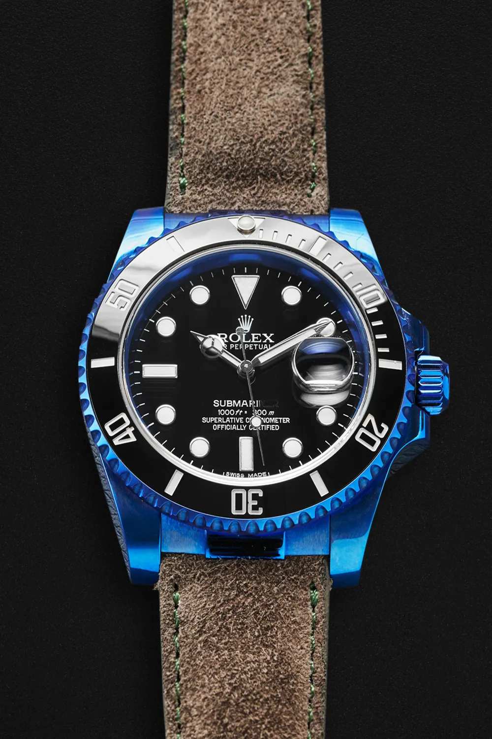 Rolex Submariner 40mm Titanium and Stainless steel Black