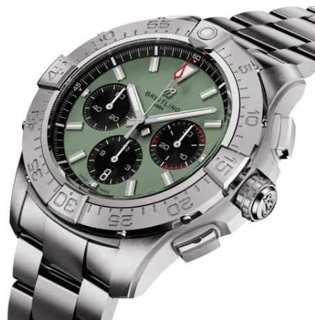 Breitling Avenger AB0147101L1A1 44mm Stainless steel Green