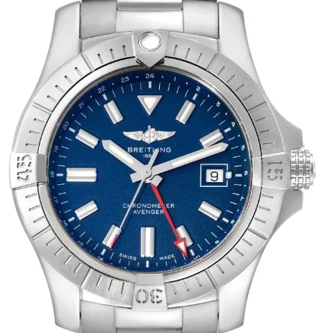 Breitling Avenger A32395 45mm Stainless steel Blue