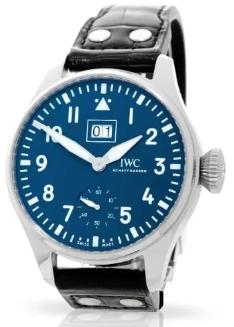 IWC Big Pilot IW510503 46.2mm Stainless steel Blue