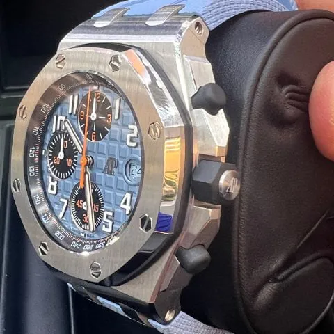 Audemars Piguet Royal Oak Offshore 26238ST.OO.A340CA.01 42mm Stainless steel Blue