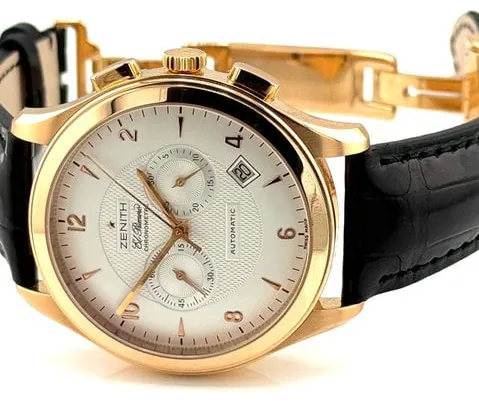 Zenith El Primero 18.0520.4002/01 44mm Rose gold Silver