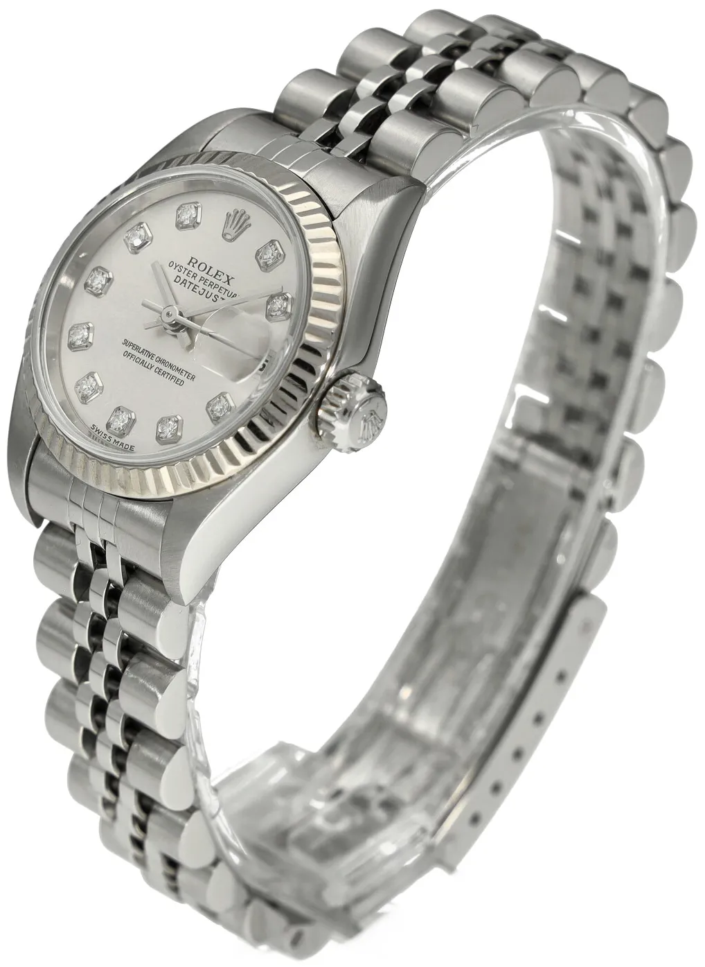 Rolex Lady-Datejust 79174 26mm White gold and Stainless steel Silver 1