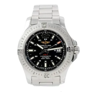 Breitling Colt A1738811/BD44 Stainless steel Black