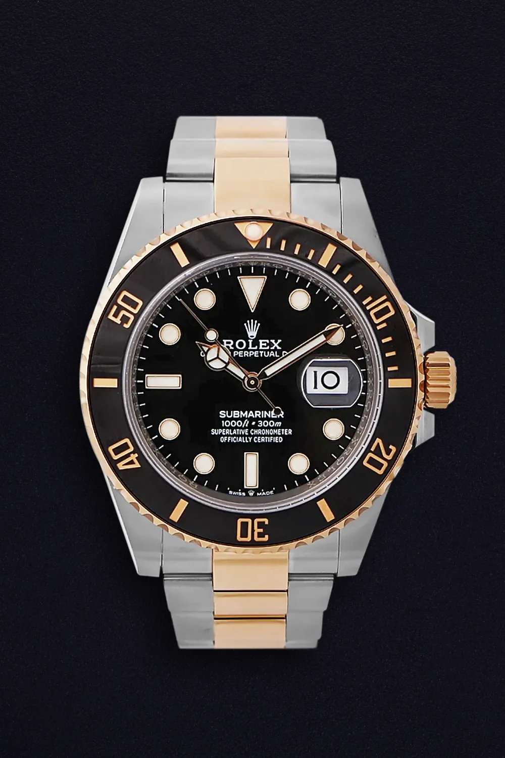 Rolex Submariner 126613LN 41mm Yellow gold and Stainless steel Black