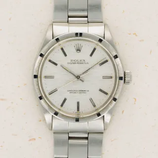 Rolex Oyster Perpetual 34 1007 Stainless steel Silver