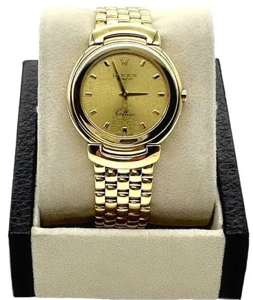 Rolex Cellini 6622 33mm Yellow gold Champagne