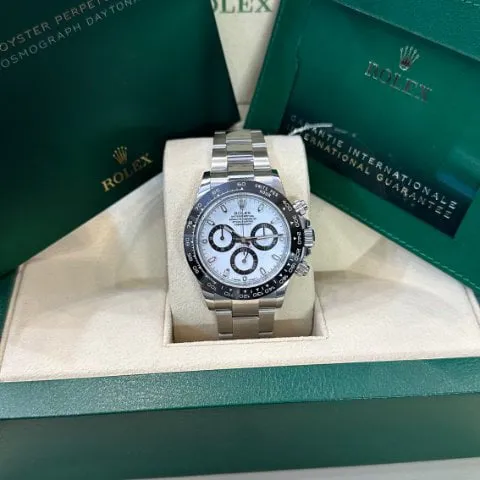 Rolex Daytona 116500LN 40mm Stainless steel White