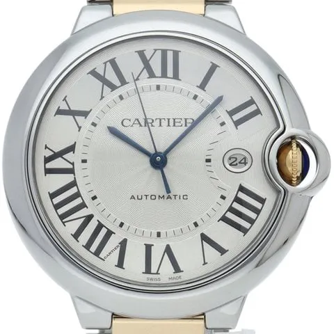 Cartier Ballon Bleu W69009Z3 42mm Stainless steel Silver