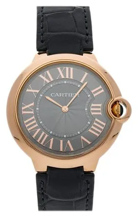 Cartier Ballon Bleu W6920089 40mm Rose gold Gray