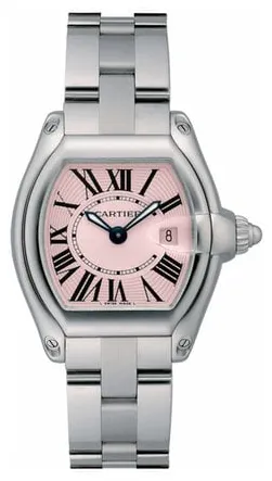 Cartier Roadster W62017V3/2675 36mm Stainless steel Rose