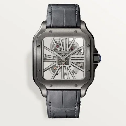 Cartier Santos CRWHSA0009 Stainless steel Transparent