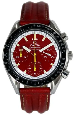 Omega Speedmaster Reduced 3810.61.41 39mm Stainless steel Red