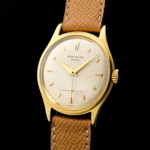 Patek Philippe Calatrava 2509 35mm Yellow gold Silver