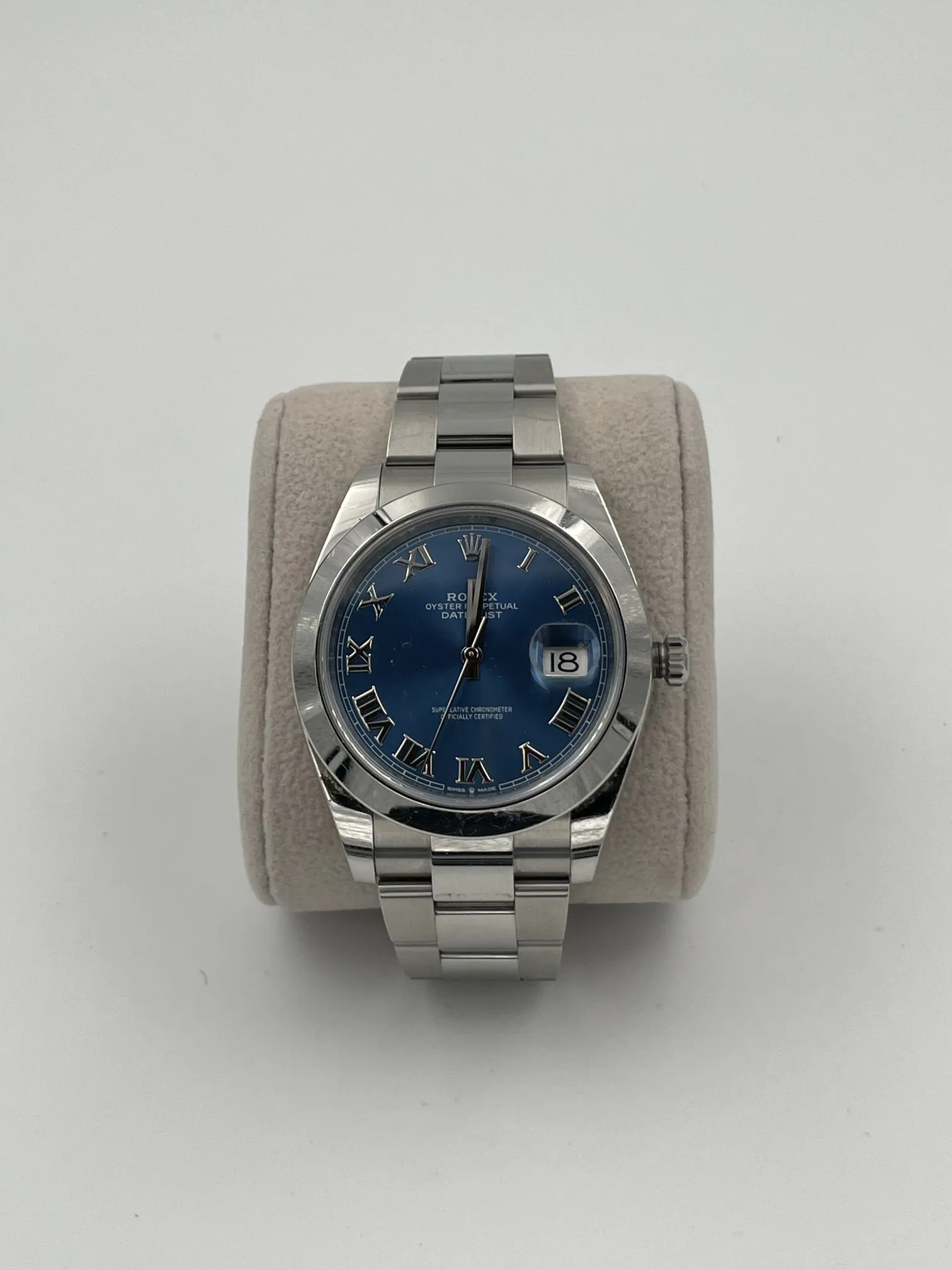 Rolex Datejust 41 126300 Stainless steel Blue 5