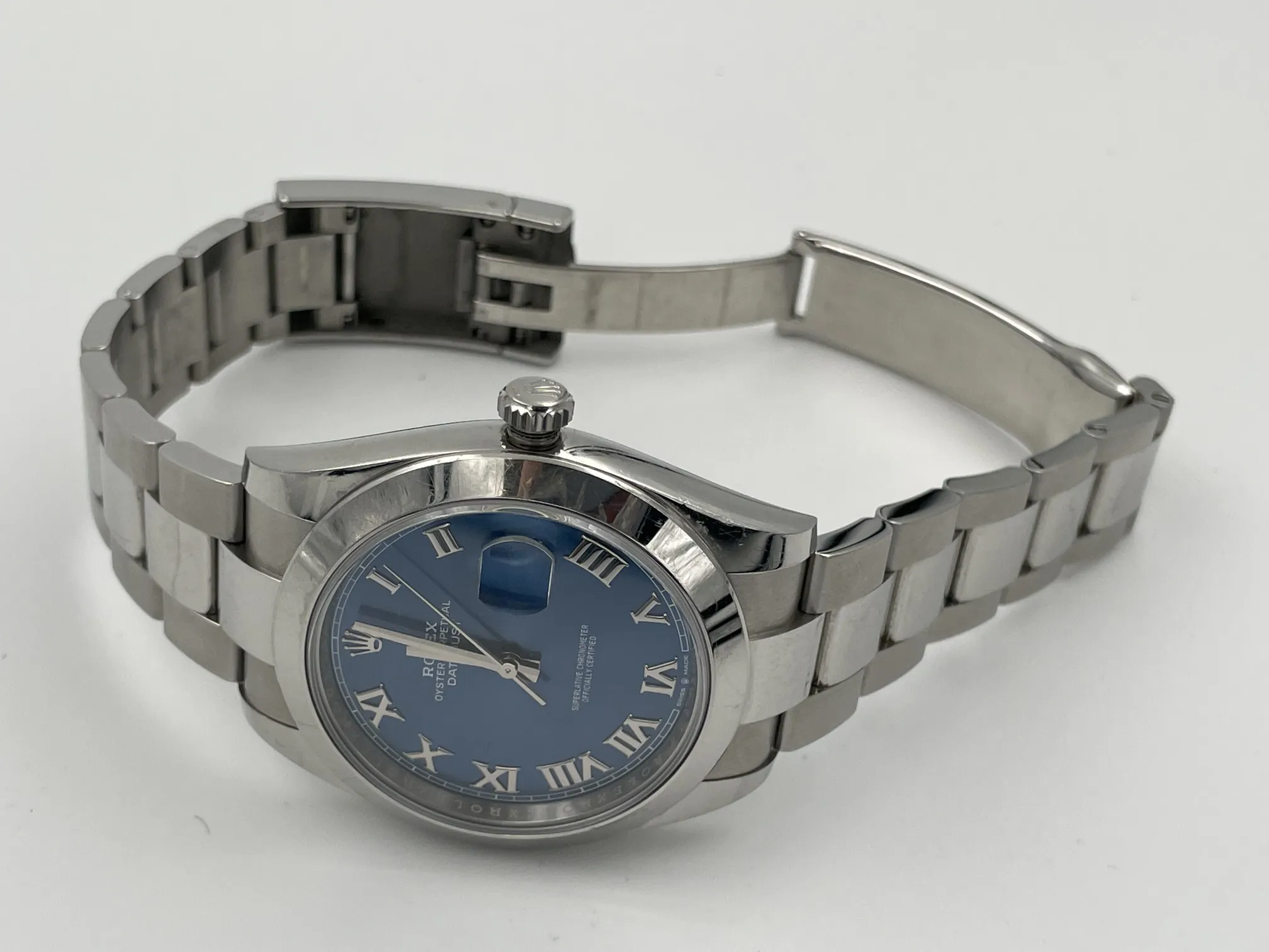 Rolex Datejust 41 126300 Stainless steel Blue 3