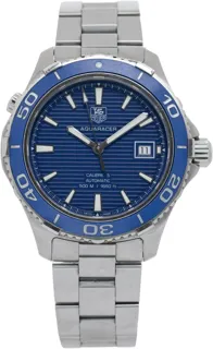 TAG Heuer Aquaracer WAK2111.BA0830 Ceramic and Stainless steel Blue