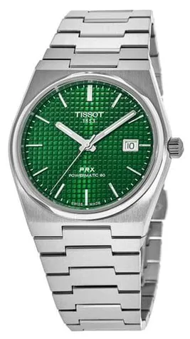 Tissot PRX T137.407.11.091.00 40mm Stainless steel Green