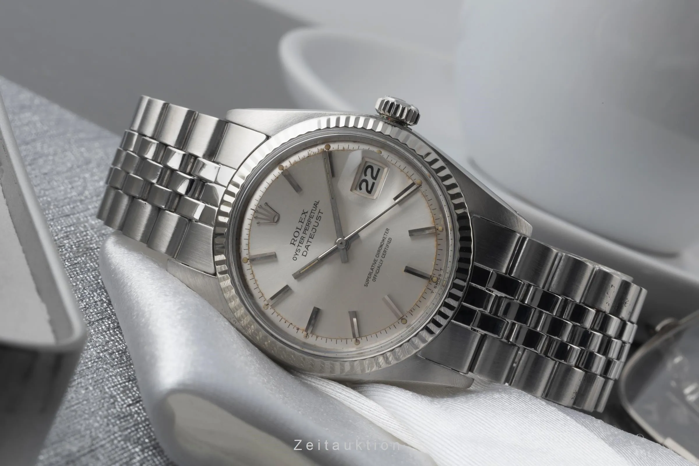 Rolex Datejust 1601 36mm White gold and Stainless steel Silver 2