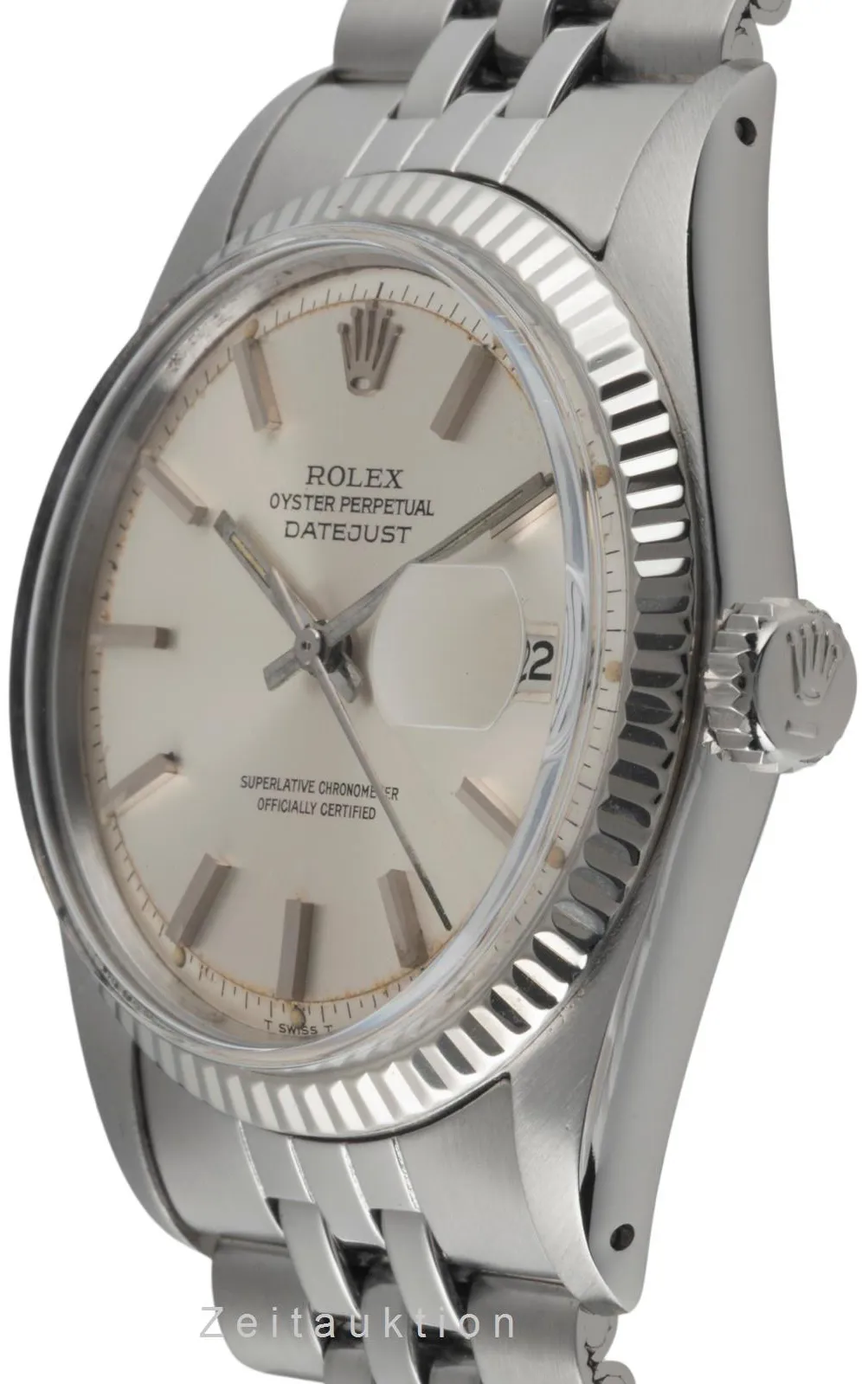 Rolex Datejust 1601 36mm White gold and Stainless steel Silver 6