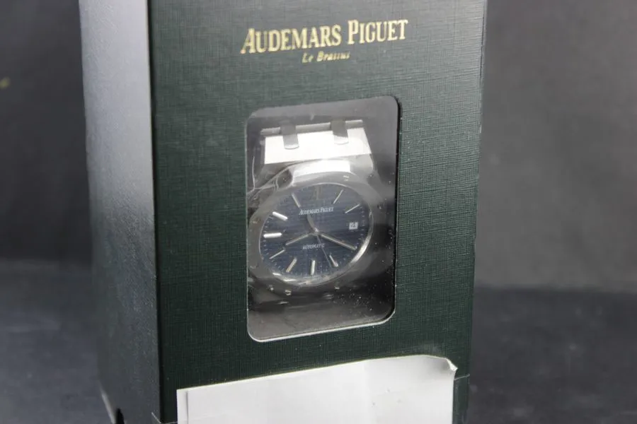 Audemars Piguet Royal Oak 15300ST 39mm Stainless steel Blue 2