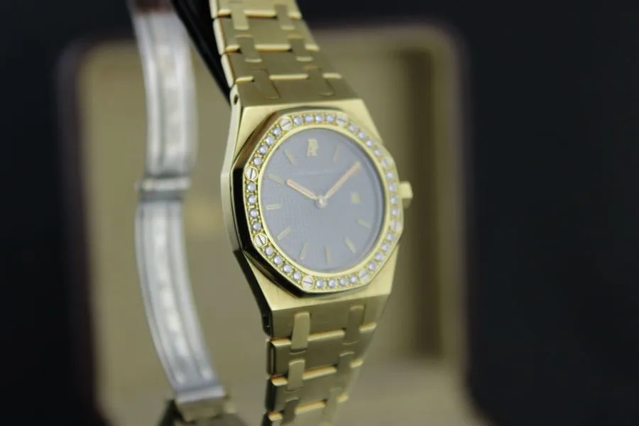 Audemars Piguet Royal Oak Lady 30mm Yellow gold and Diamond Gray 2