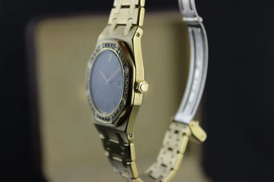 Audemars Piguet Royal Oak Lady 30mm Yellow gold and Diamond Gray 4