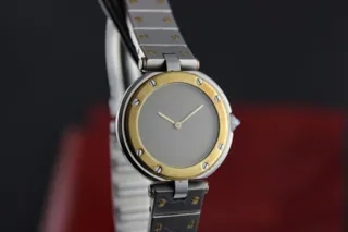 Cartier Santos 8191 Yellow gold and Stainless steel Gray