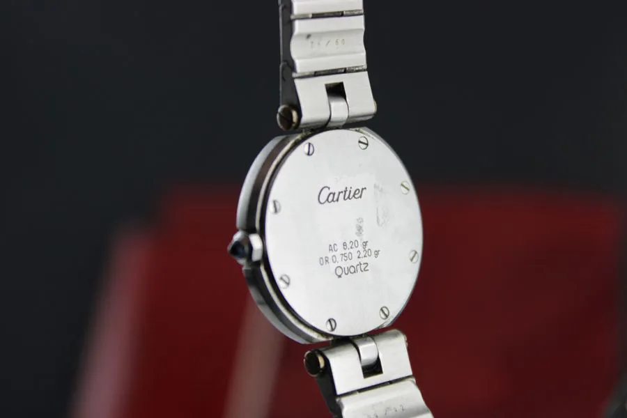 Cartier Santos 8191 27mm Yellow gold and Stainless steel Gray 3