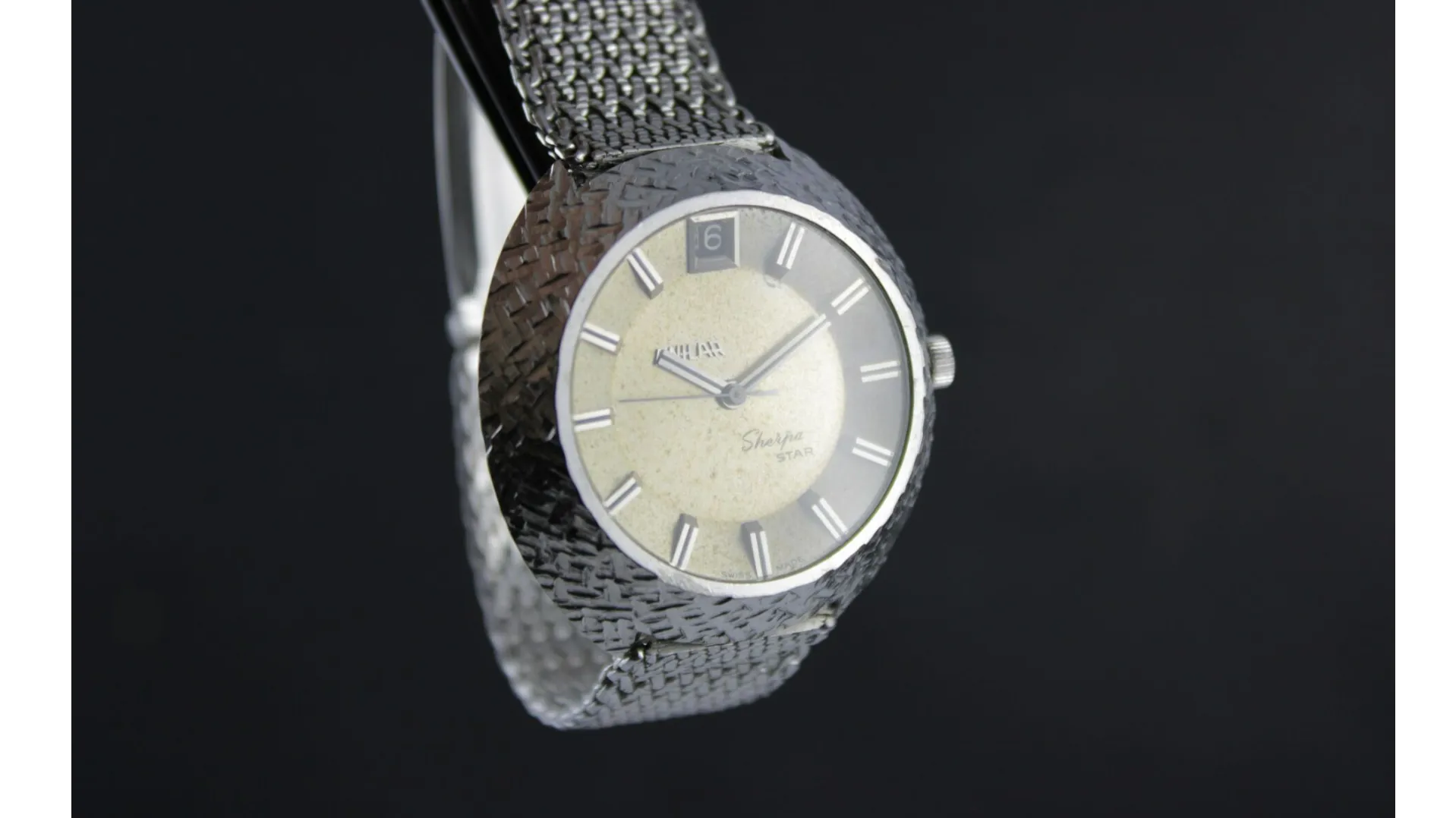 Enicar Sherpa 37mm Stainless steel Silver