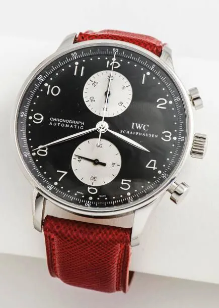 IWC Portugieser 371404 41mm Stainless steel Black