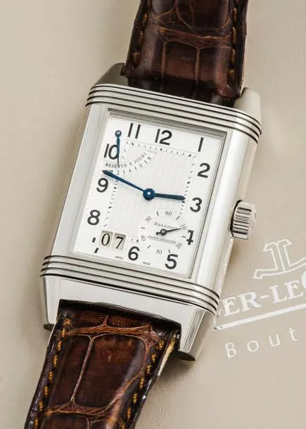 Jaeger-LeCoultre Reverso Grande Date 240.8.15 46.5mm Stainless steel Transparent