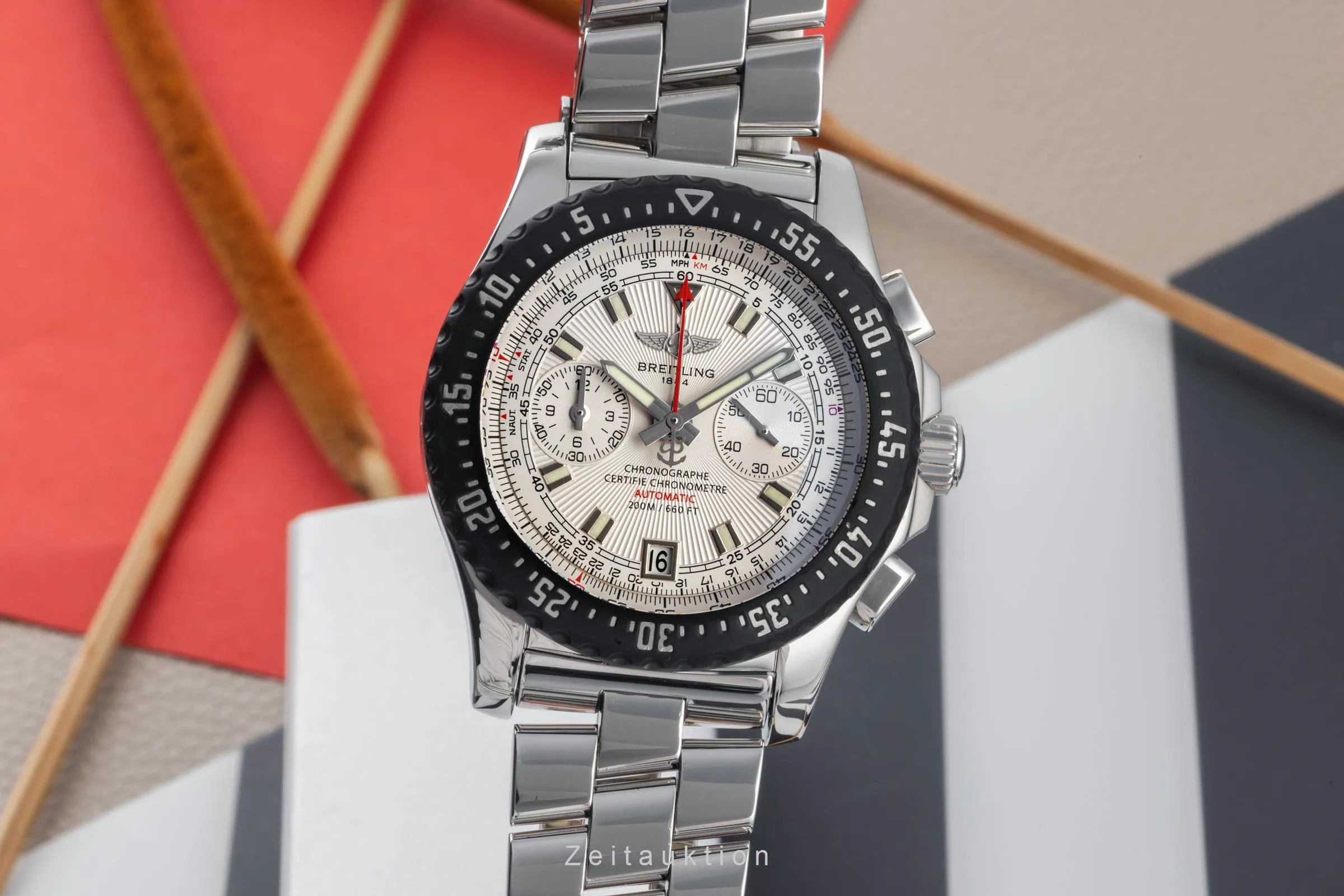 Breitling Skyracer A27364 44mm Stainless steel Silver