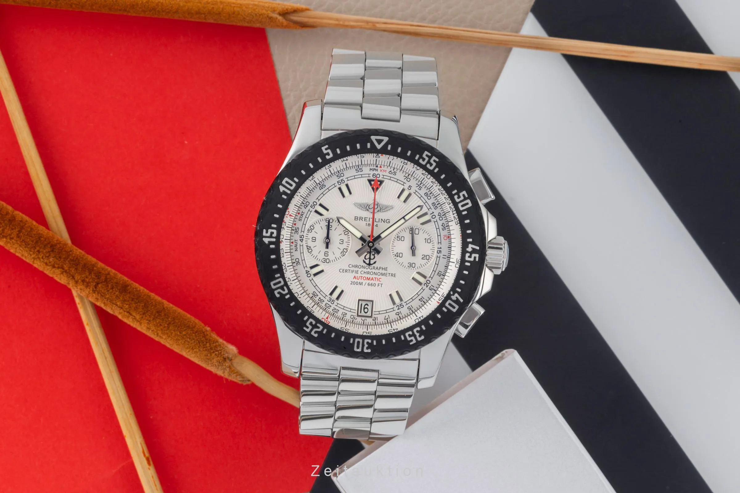 Breitling Skyracer A27364 44mm Stainless steel Silver 2