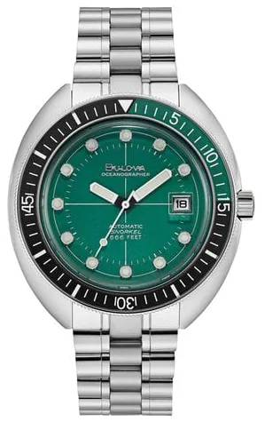 Bulova Archive 96B322 44mm Stainless steel Green