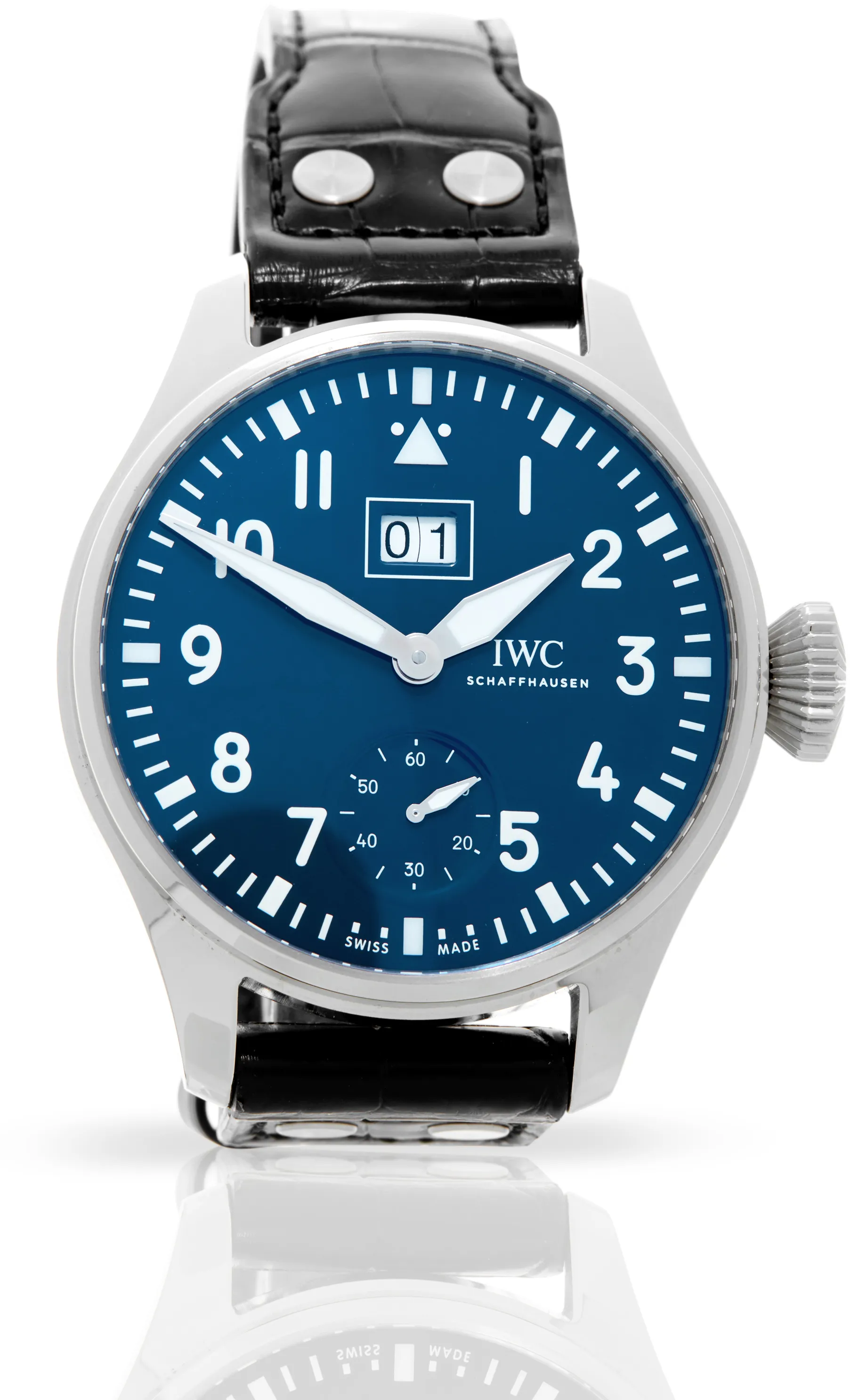 IWC Big Pilot IW510503 46mm Stainless steel Blue