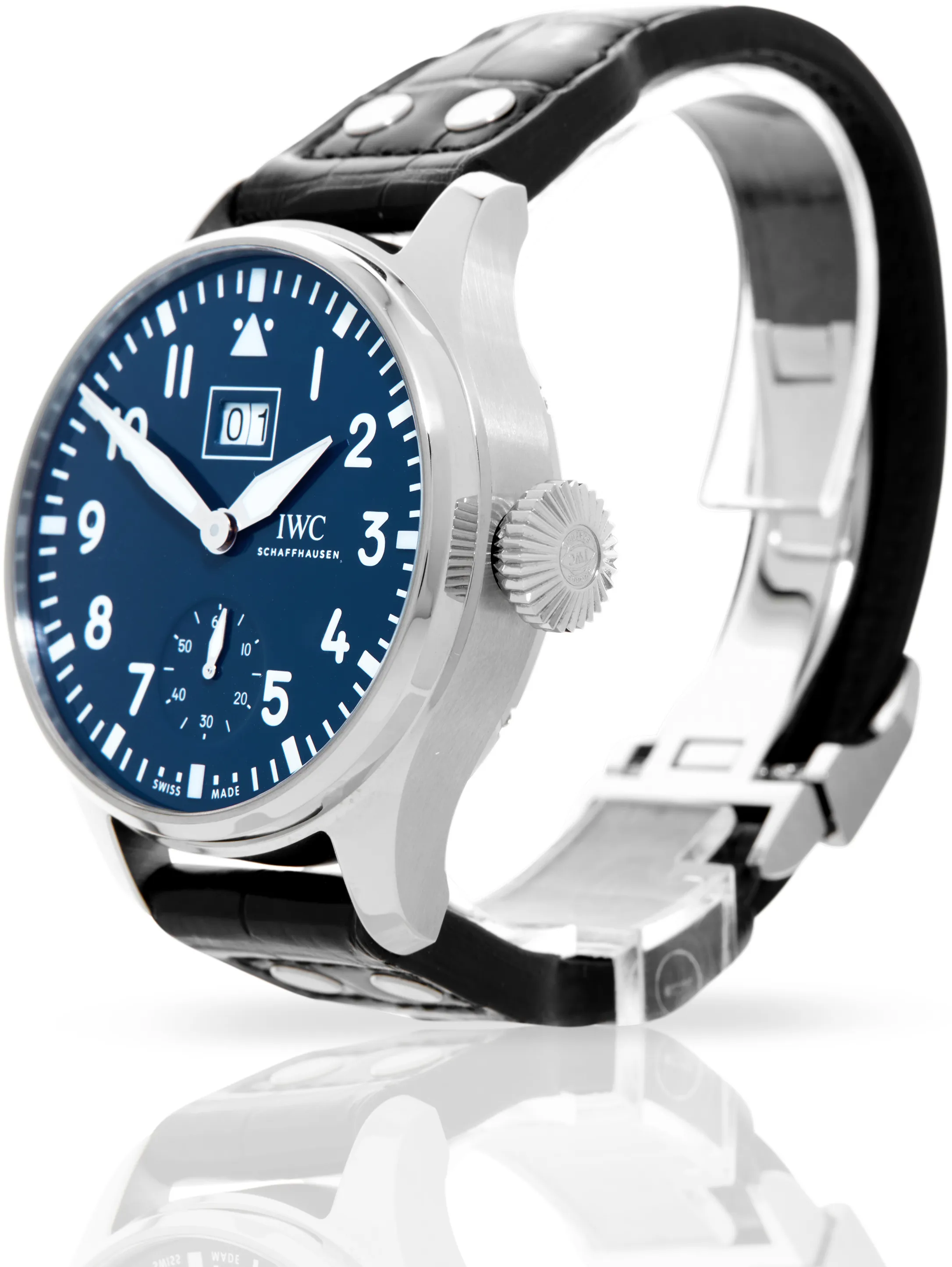 IWC Big Pilot IW510503 46mm Stainless steel Blue 1