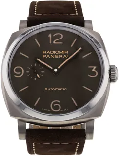 Panerai Radiomir 1940 3 Days Automatic PAM 00619 Titanium Brown