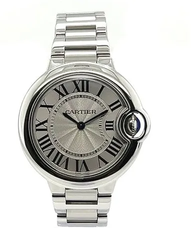 Cartier Ballon Bleu W6920084 33mm Stainless steel Silver