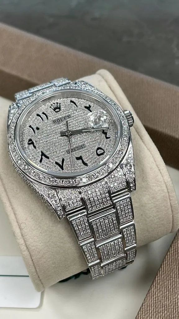 Rolex Datejust 41 126300 41mm Stainless steel and diamond-set Diamond 8