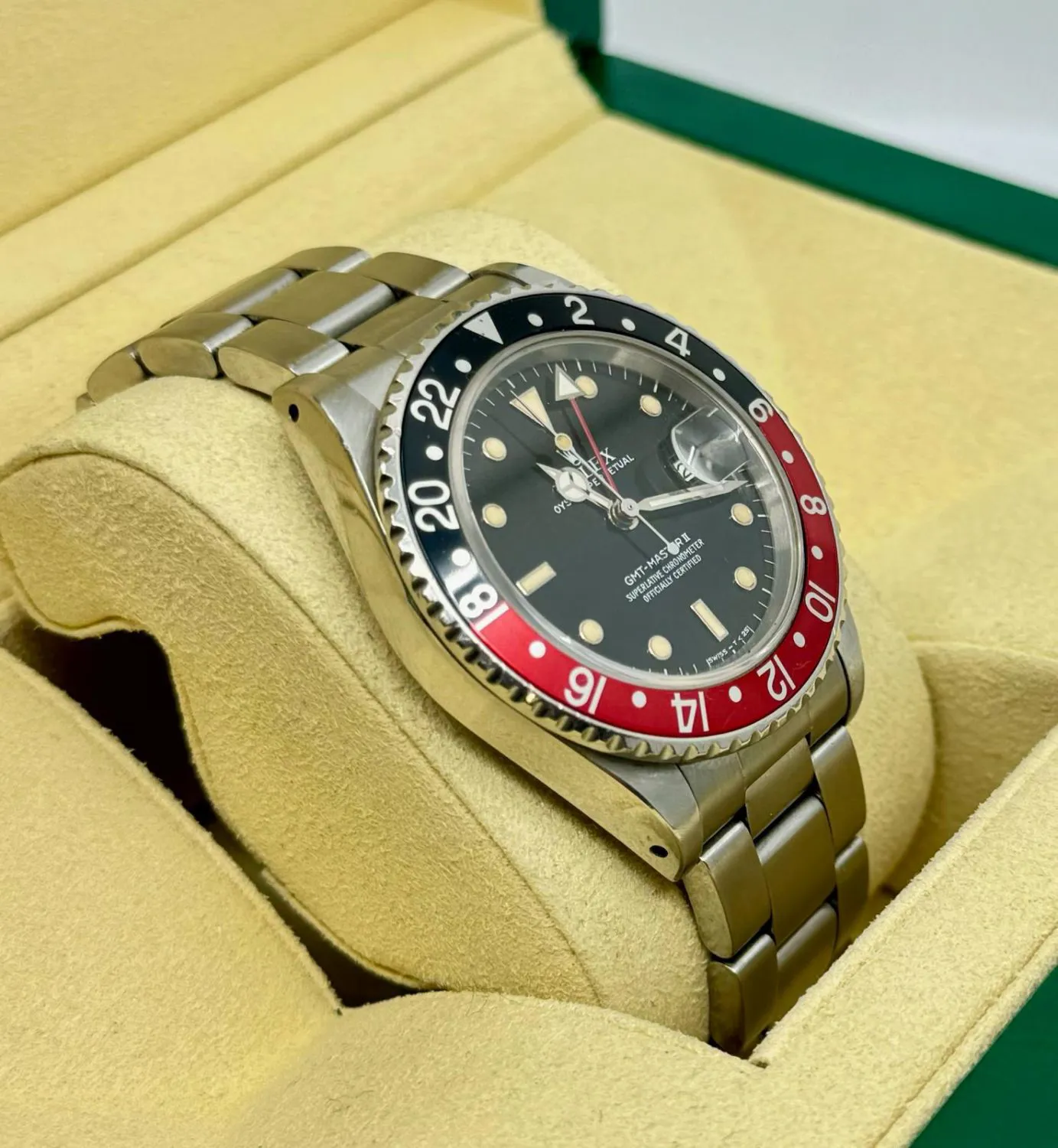 Rolex GMT-Master II 16760 40mm Stainless steel Black 4